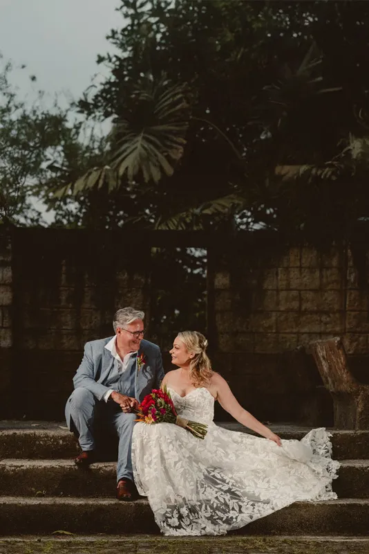 elopement wedding in la fortuna