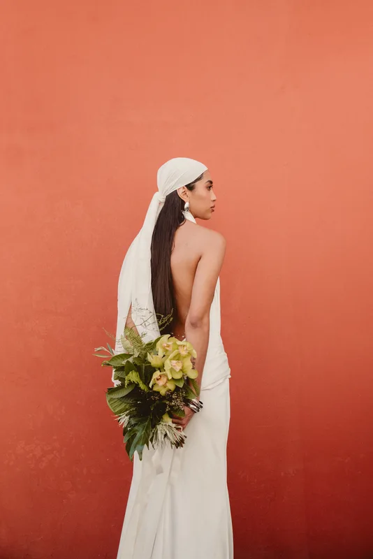 Wedding Photography in Costa Rica: portrait photo session with a model in Oaxaca, Mexico